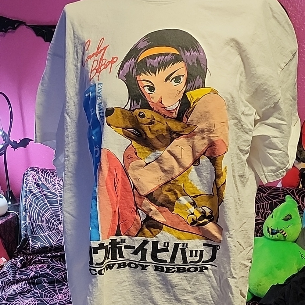 Cowboy Bebop Kids Graphic T-Shirt - White